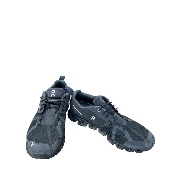 OnCloud tilt men Black Mesh Leather running shoes sneakers size 8.5 SKU 8897 - Picture 1 of 16